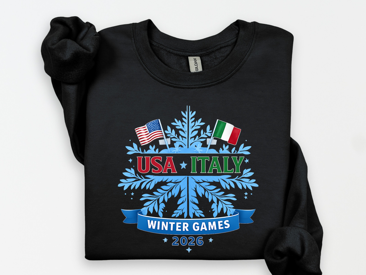 Olympics USA Italy 2026 Sweatshirt