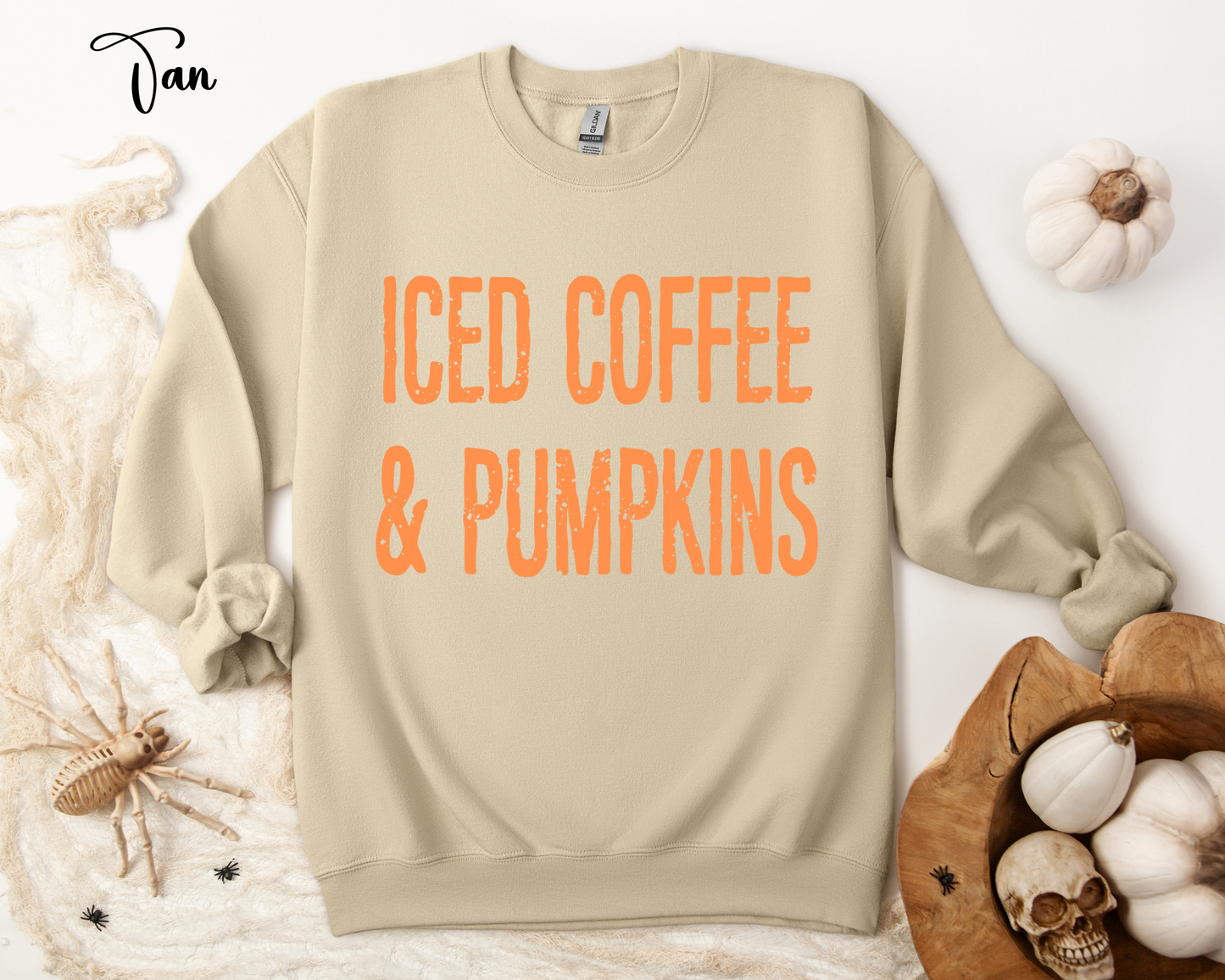 ICED COFFEE & PUMPKINS Sweatshirt