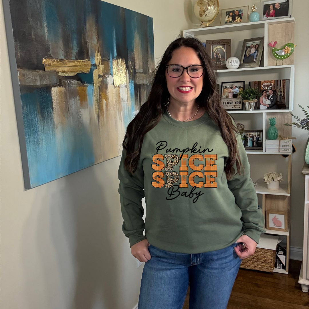 Pumpkin Spice Baby Sweatshirt