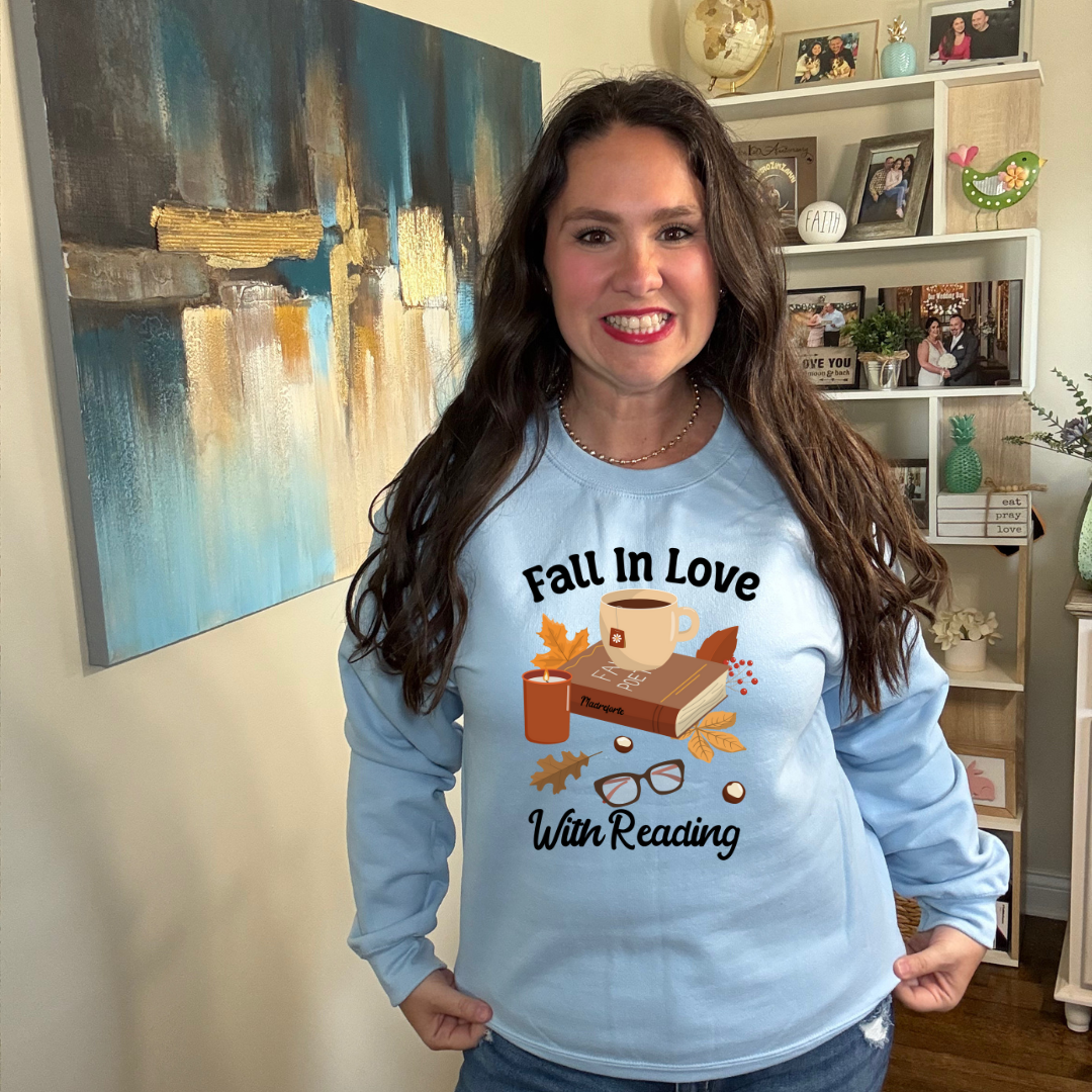 Fall in Love with Reading Sweatshirt