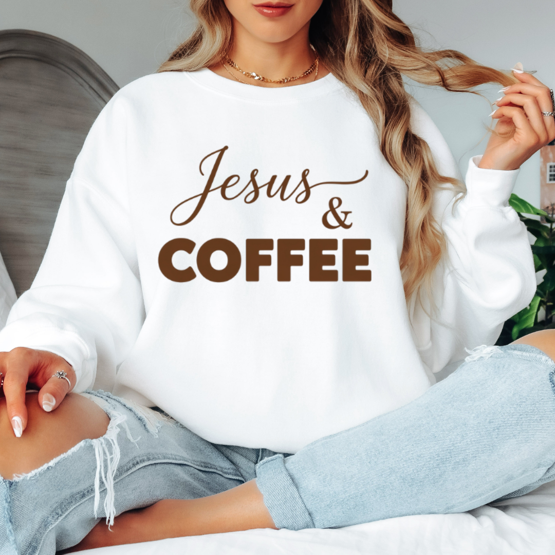 Jesus & Coffee Sweatshirt