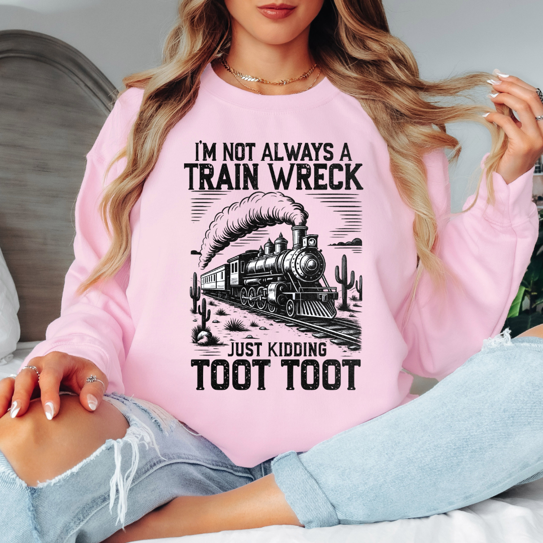 Train Wreck Sweatshirt