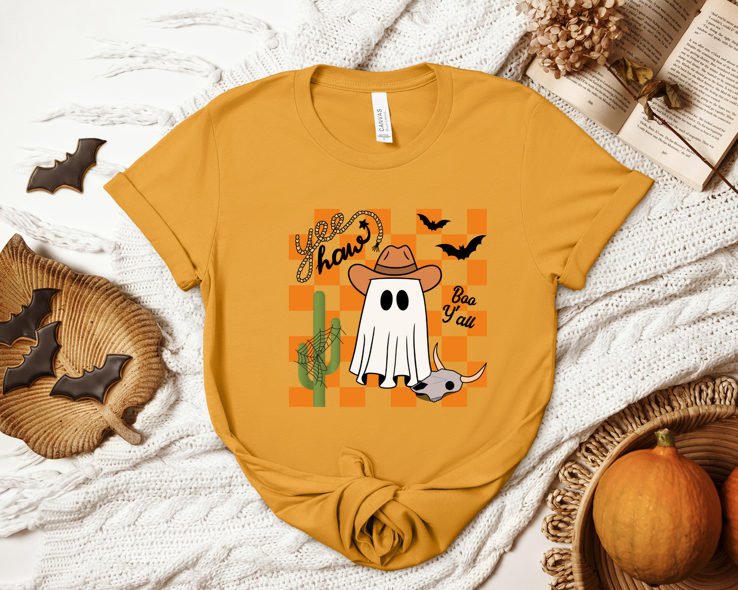 Yeehaw Ghost Mama Tee