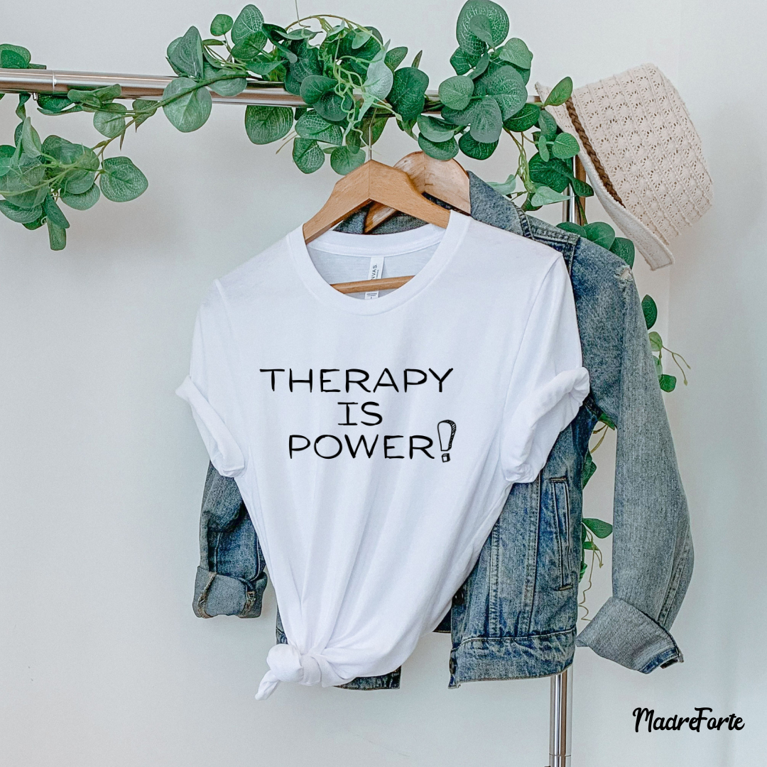 Therapy is Power Tee