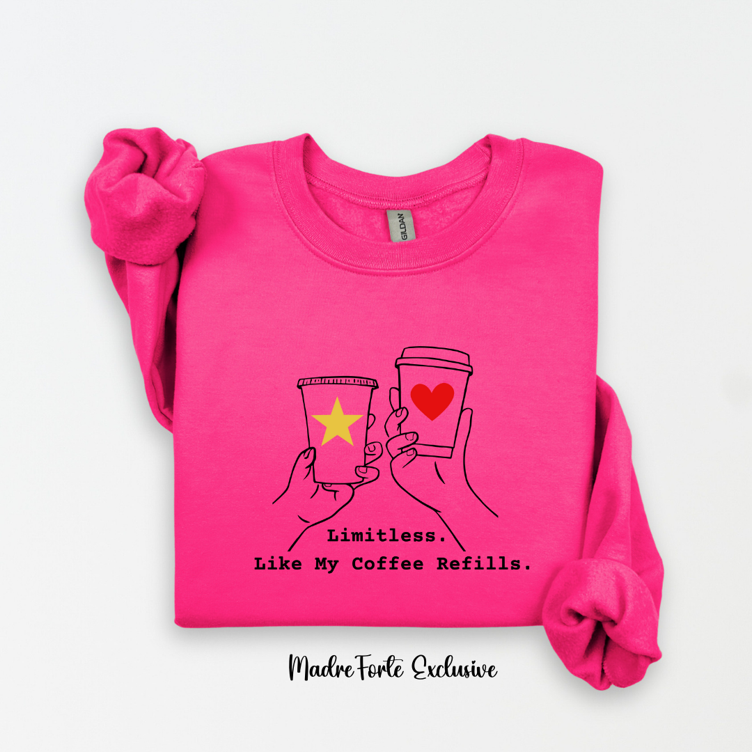 Limitless Like My Coffee Sweatshirt