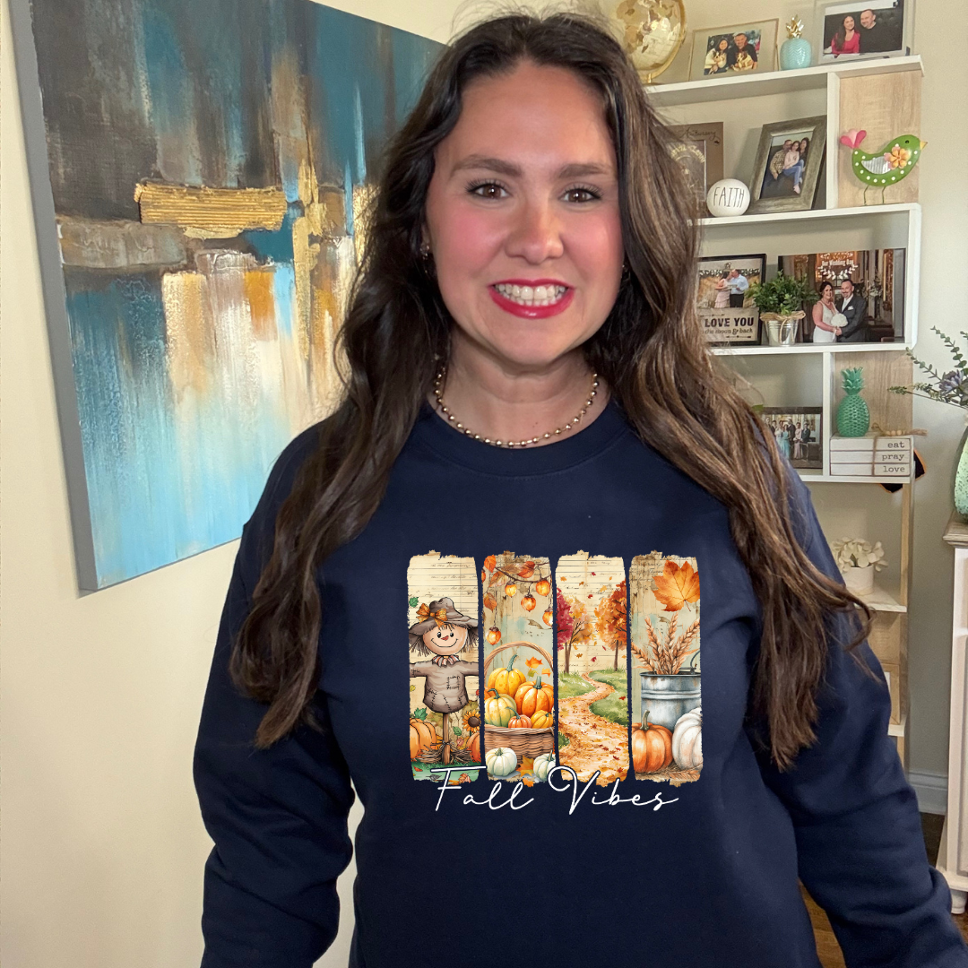 Fall Vibes Airbrush Sweatshirt