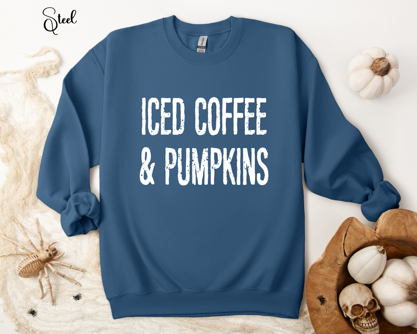 ICED COFFEE & PUMPKINS Sweatshirt