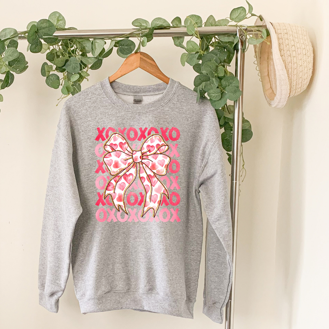 XoXo Bow Sweatshirt