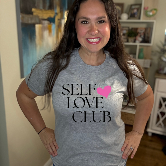 Self Love Club Heart Tee