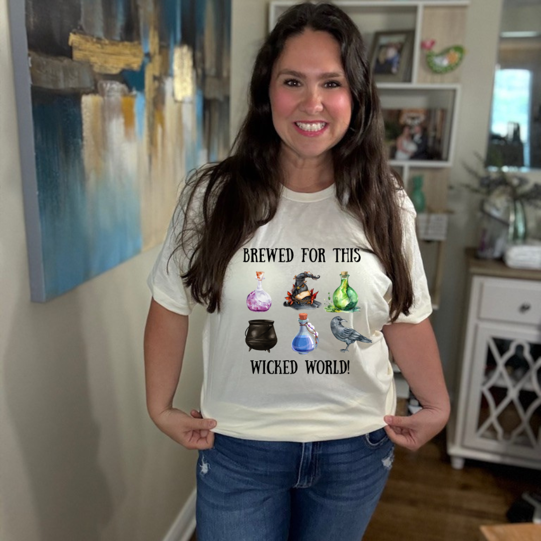 Brewed For This Wicked World T-Shirt
