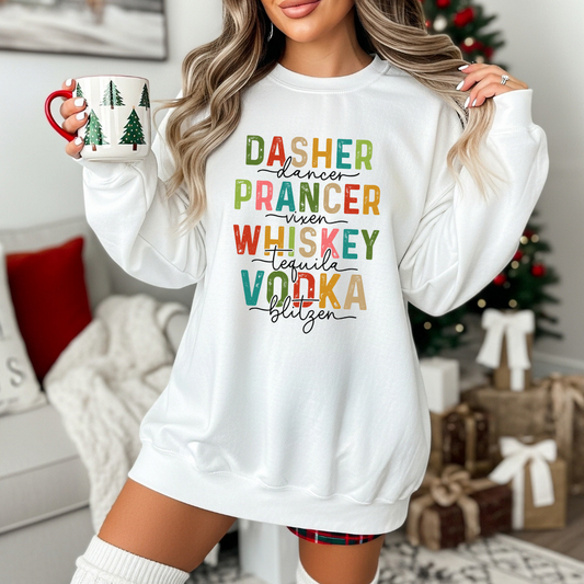 Reindeer Liquor sweatshirt