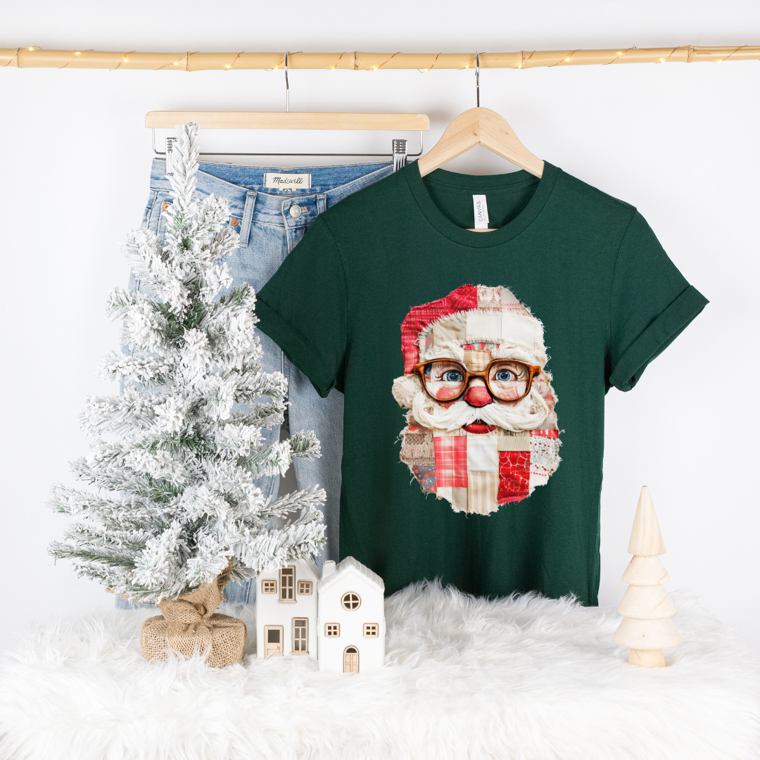 Santa Patchwork T-Shirt