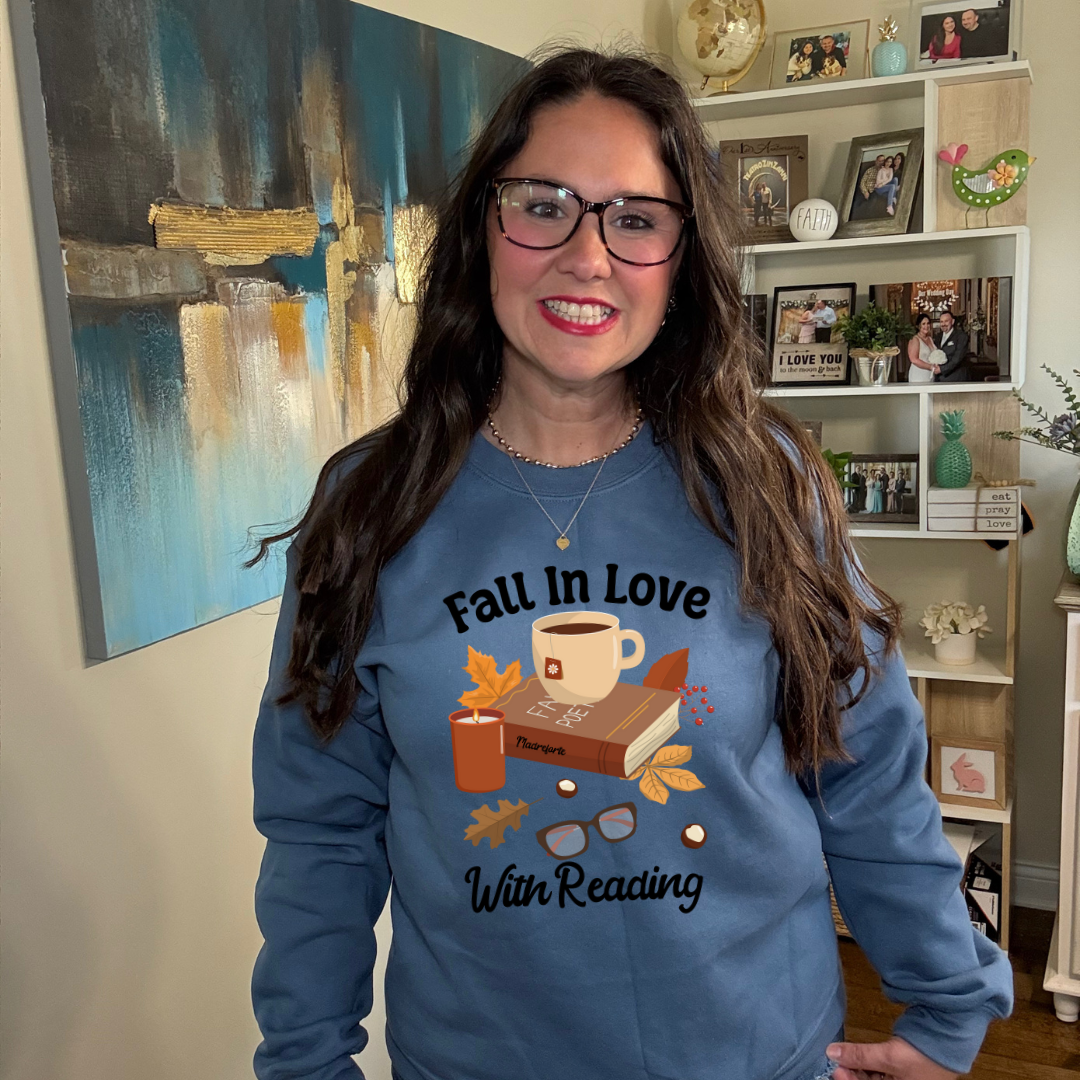 Fall in Love with Reading Sweatshirt