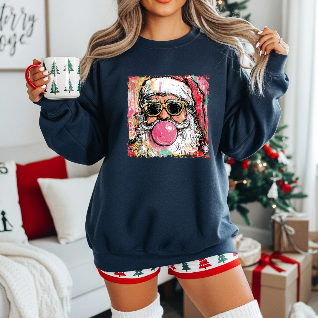 Preppy Santa Clause sweatshirt