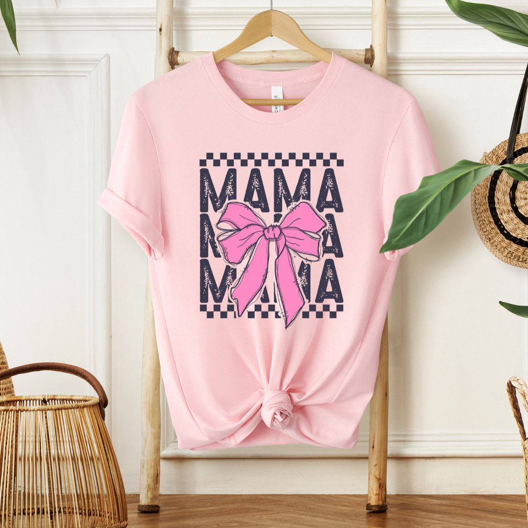 MAMA Checkered| Sweatshirt & Tee