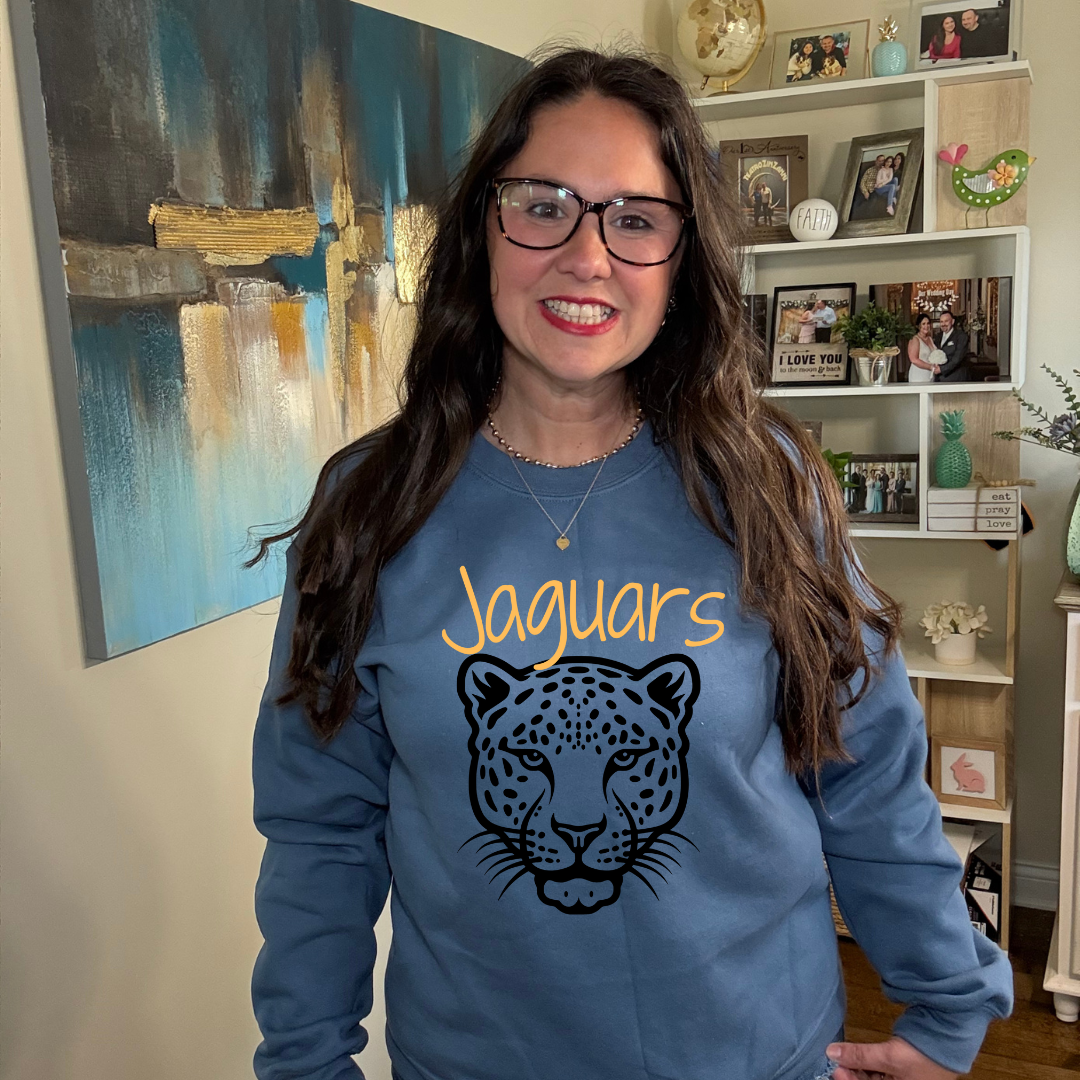 Jaguar Gold Lettering Sweatshirt
