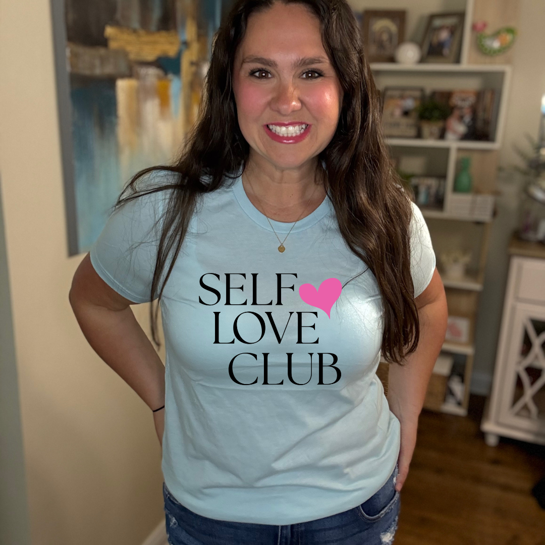 Self Love Club Heart Tee