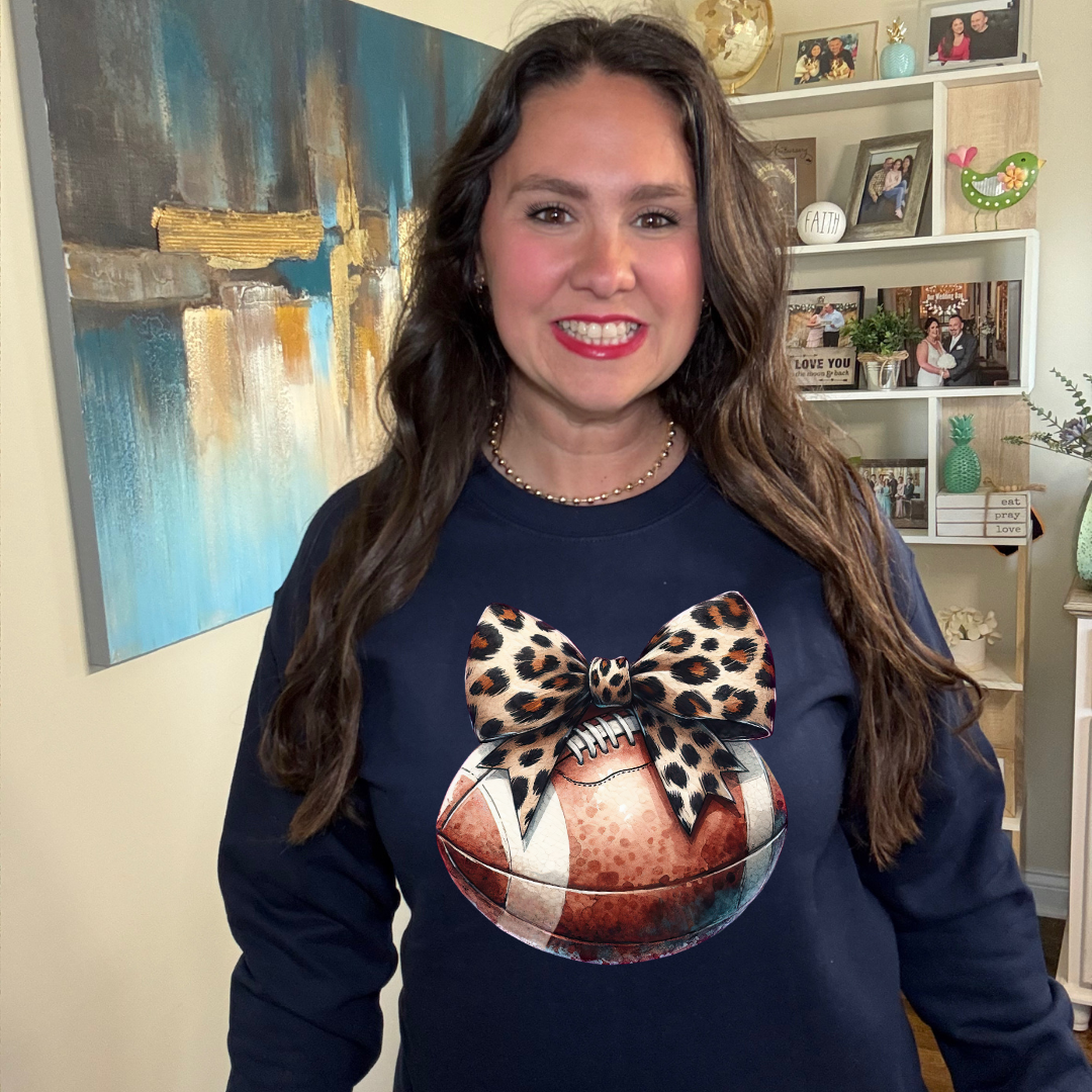 Leopard Football | Sweatshirt