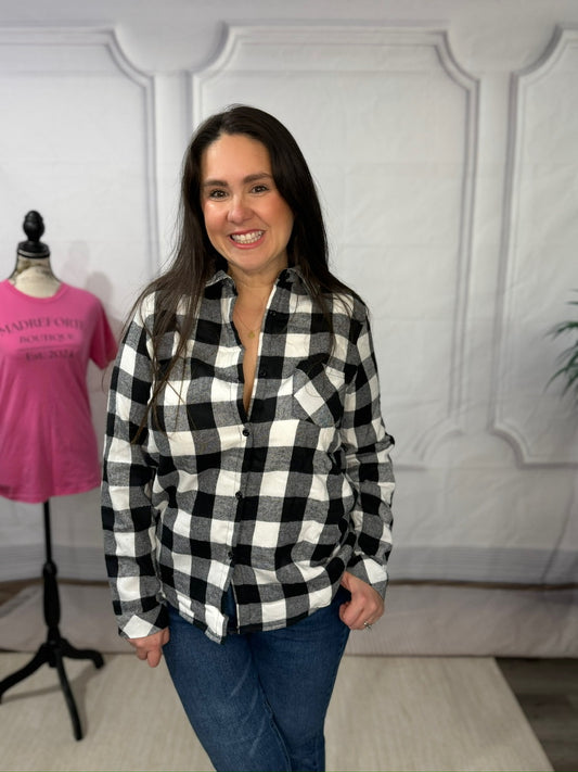 Snowfall Check Shirt