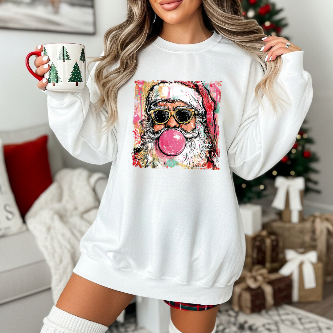 Preppy Santa Clause sweatshirt