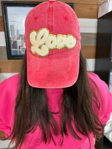 Red Gold Love | Vintage Baseball Cap