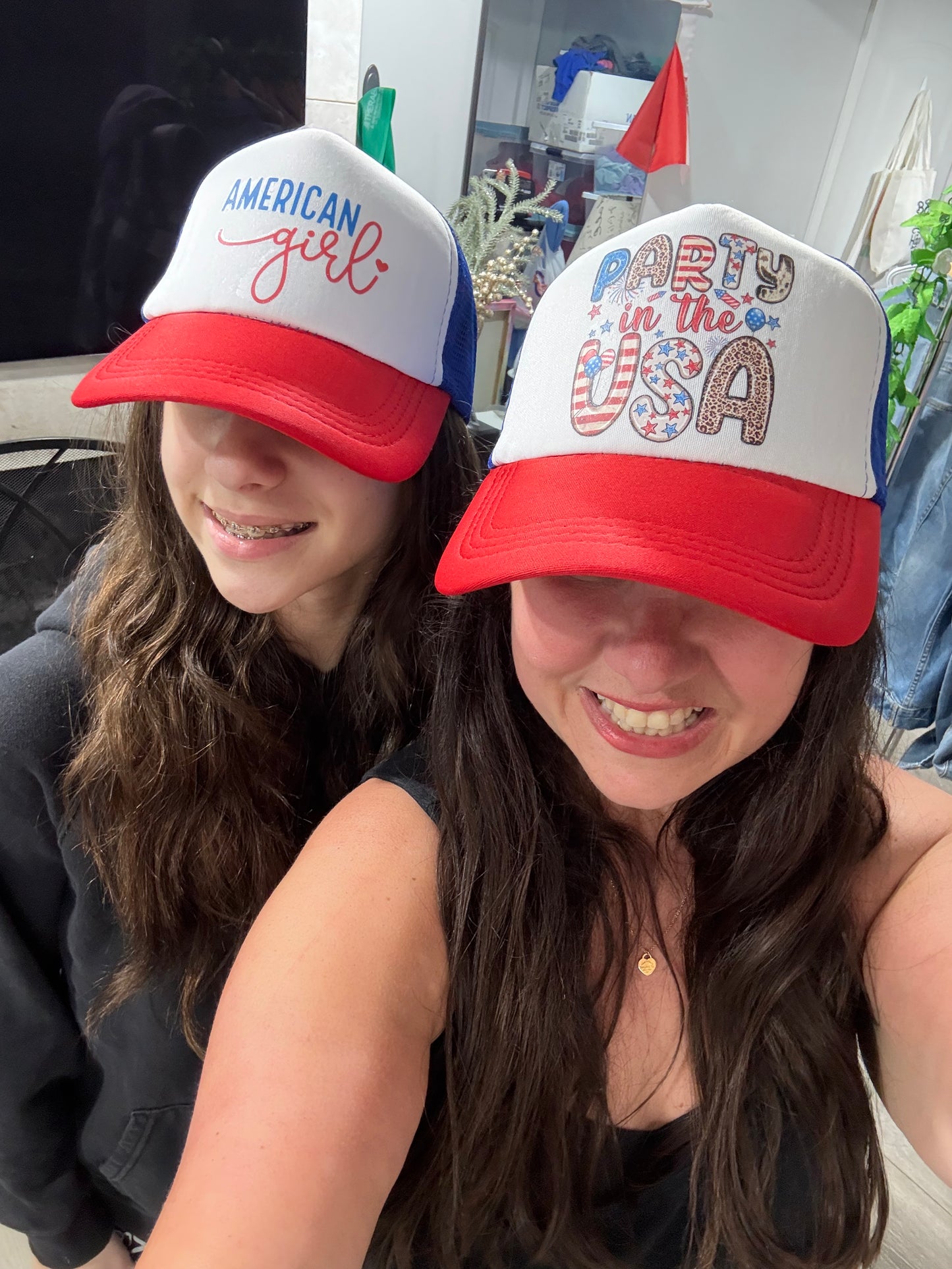 Party in the USA Trucker Hat