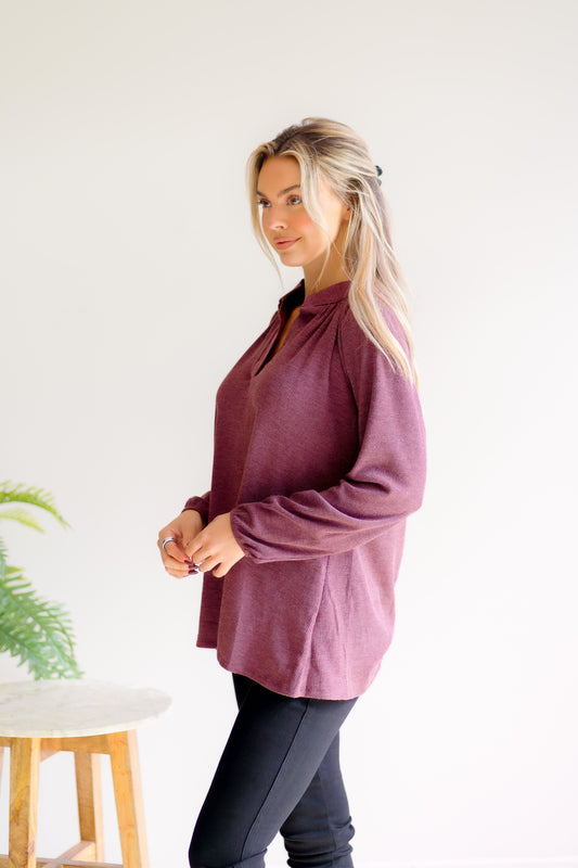 Mulberry Moon Thermal Top
