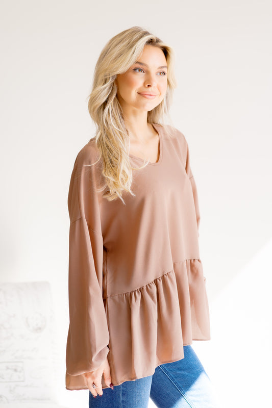 Truffle Allure Peplum