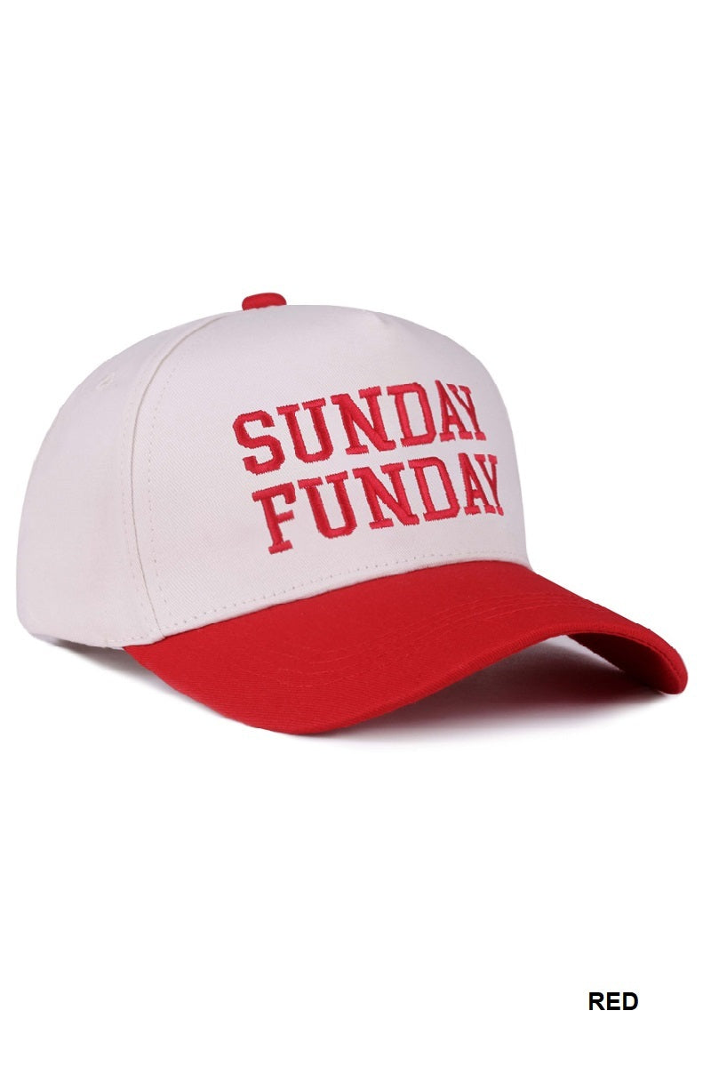 Sunday funday two tone cap | Zenana