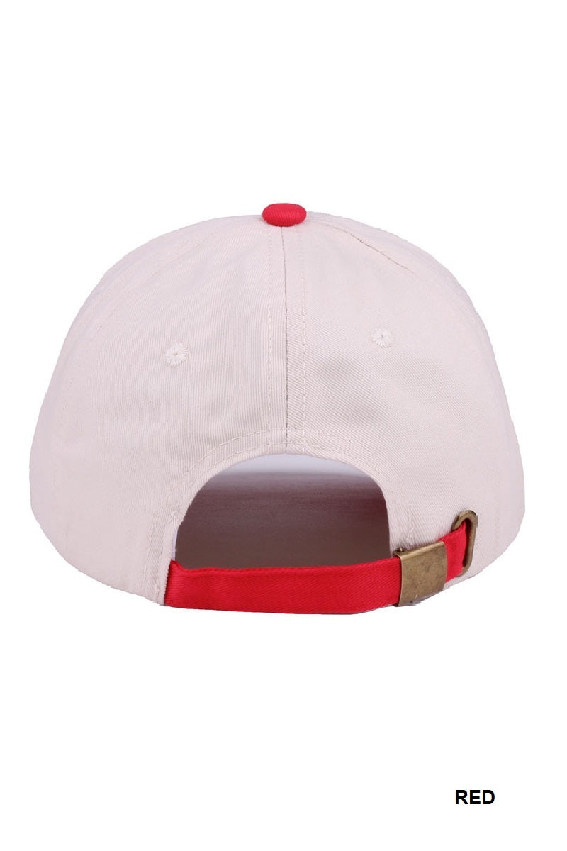 Sunday funday two tone cap | Zenana