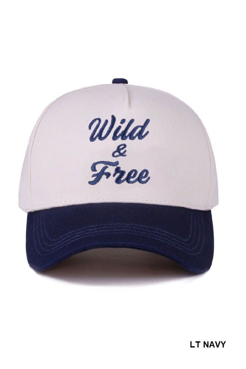 Wild & Free cotton cap