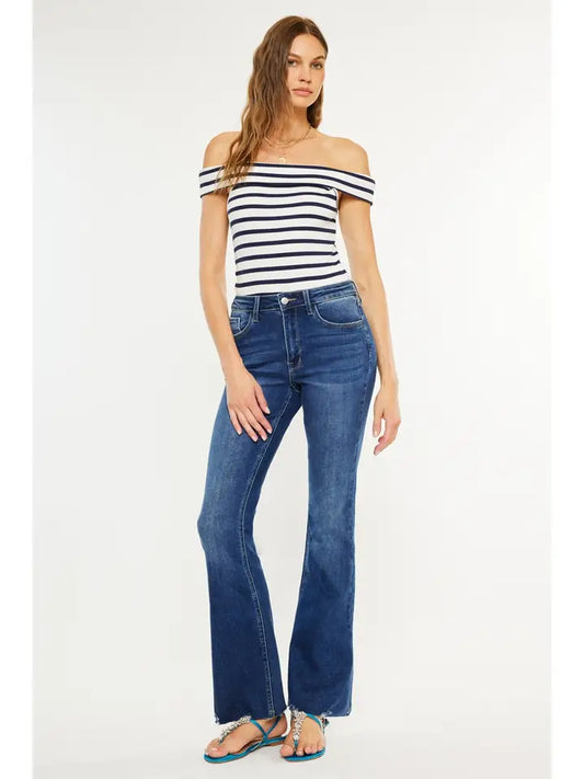 BRENDA High Rise Bootcut Kancan Jeans