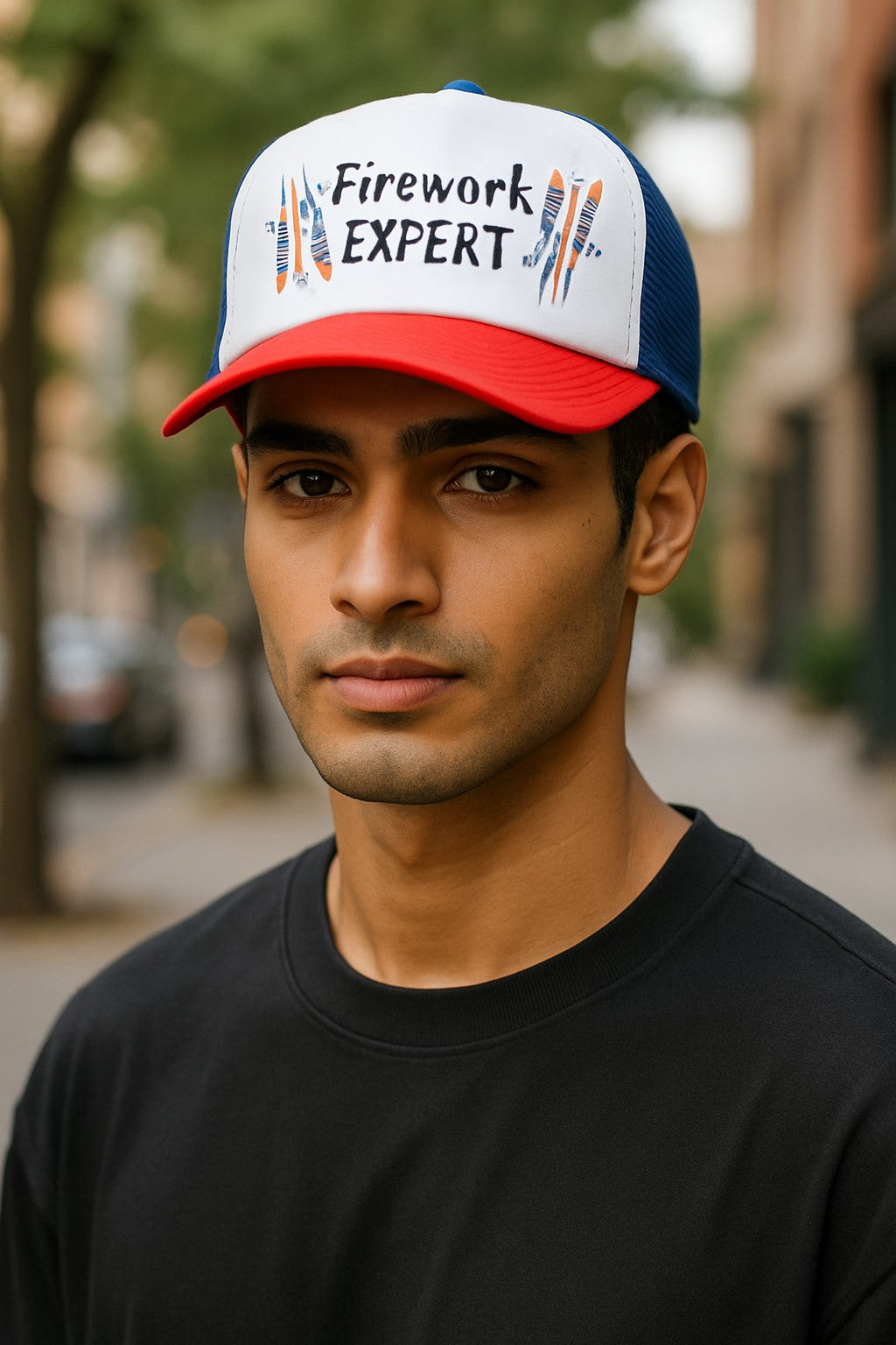 Firework Expert Trucker Hat