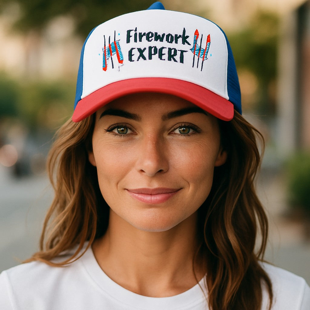 Firework Expert Trucker Hat