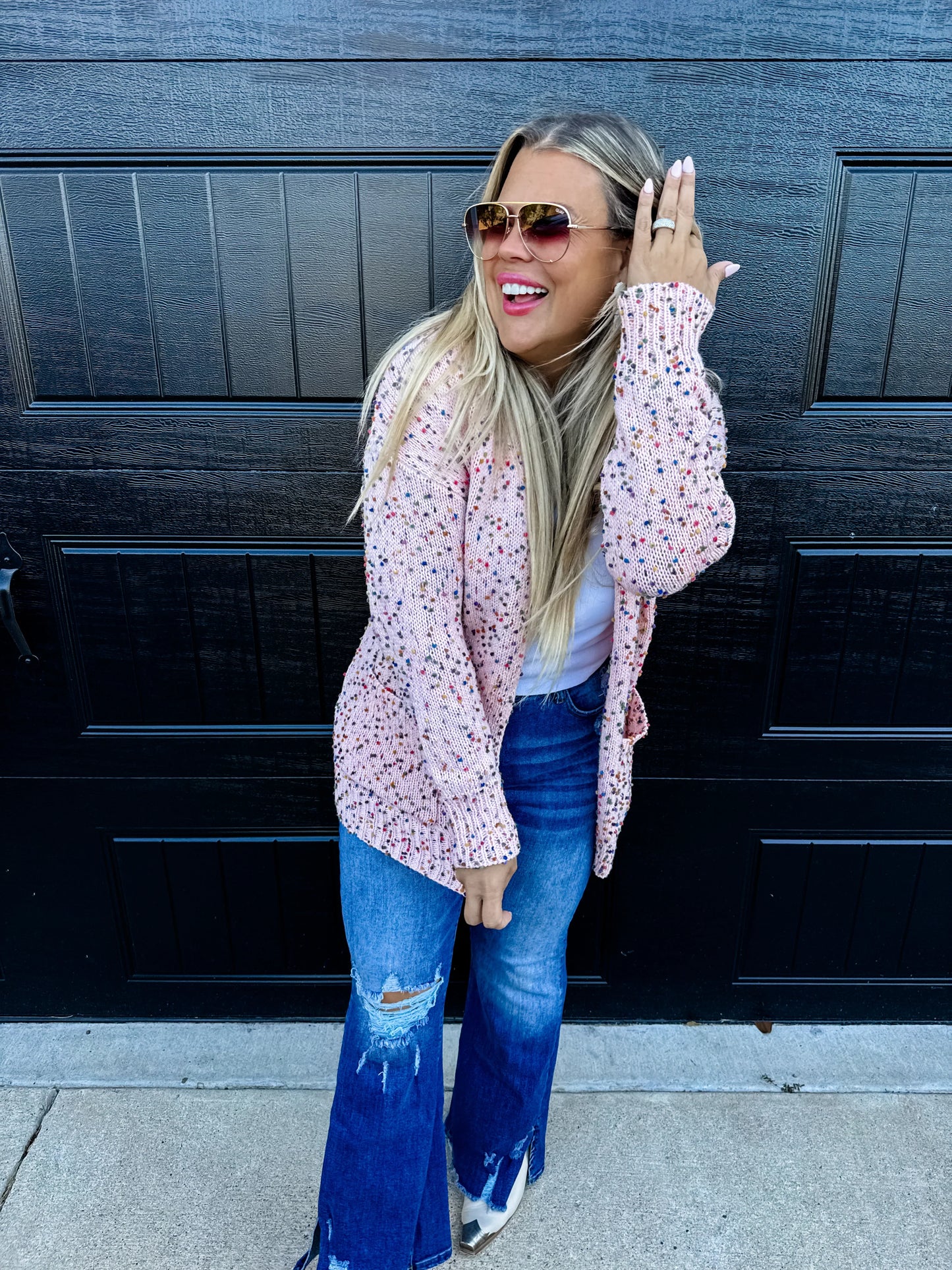 PREORDER: Spring Miley Dot Cardigans in Five Colors MadreForte LLC