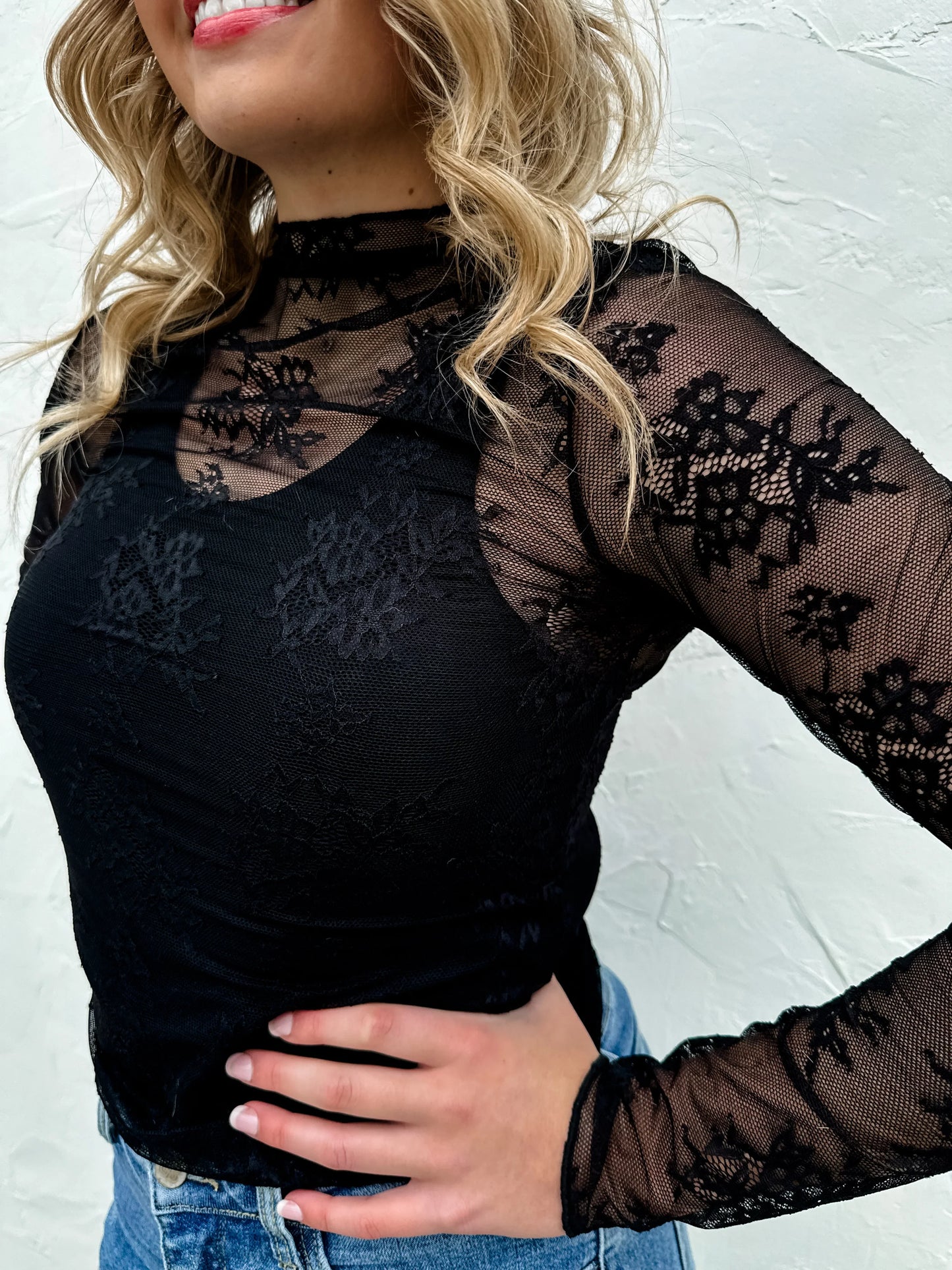 PREORDER: Valentine Roxy Lace Top in Five Colors MadreForte LLC