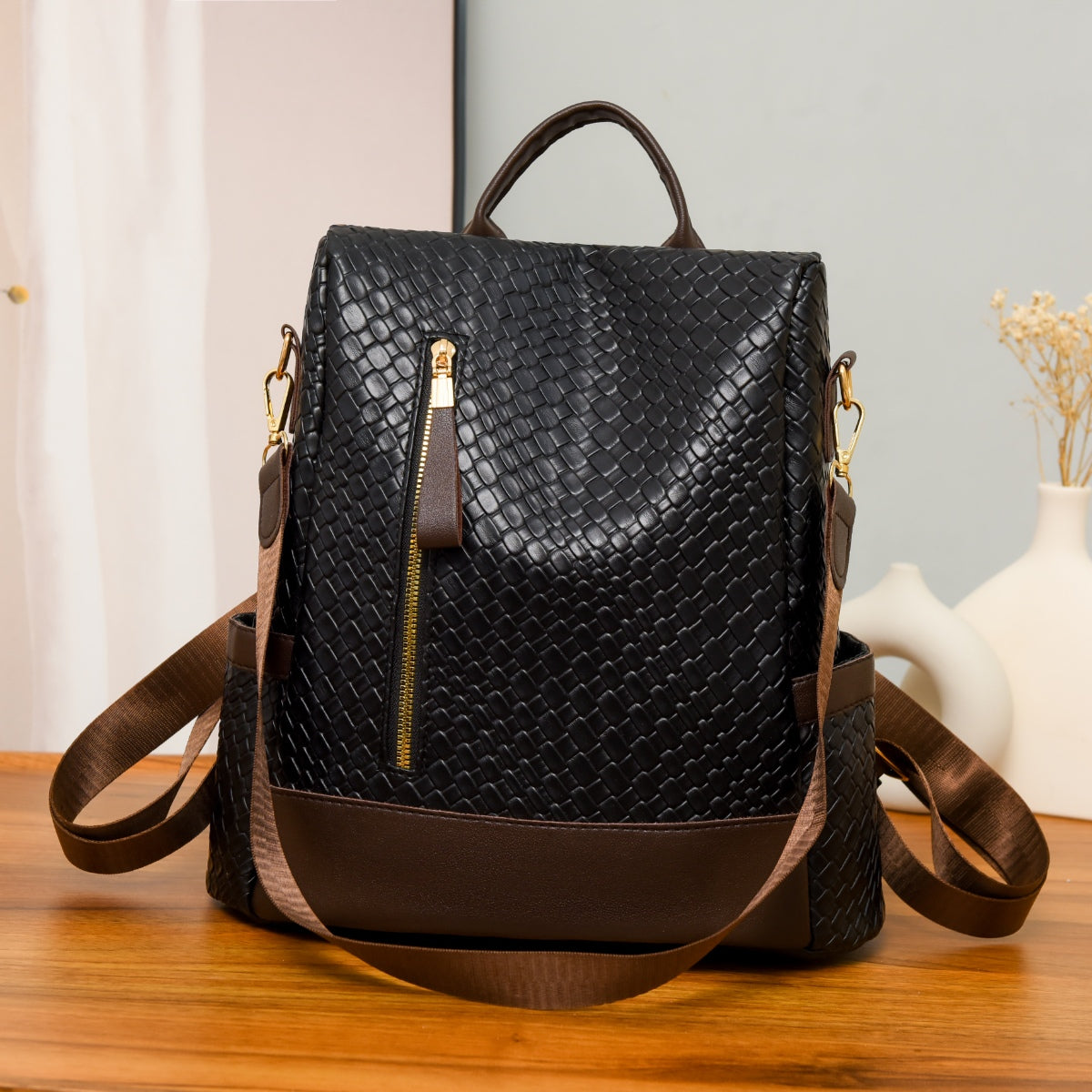 PU Leather Backpack Bag MadreForte LLC