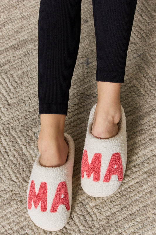 Melody MAMA Pattern Cozy Slippers MadreForte LLC