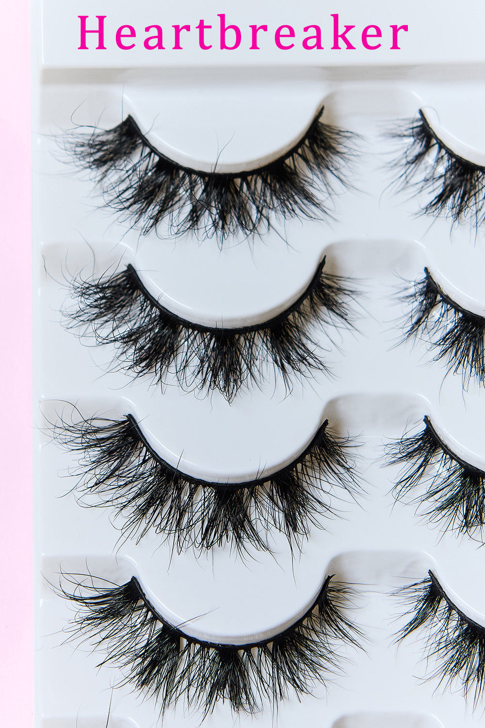 SO PINK BEAUTY Mink Eyelashes 5 Pairs MadreForte LLC