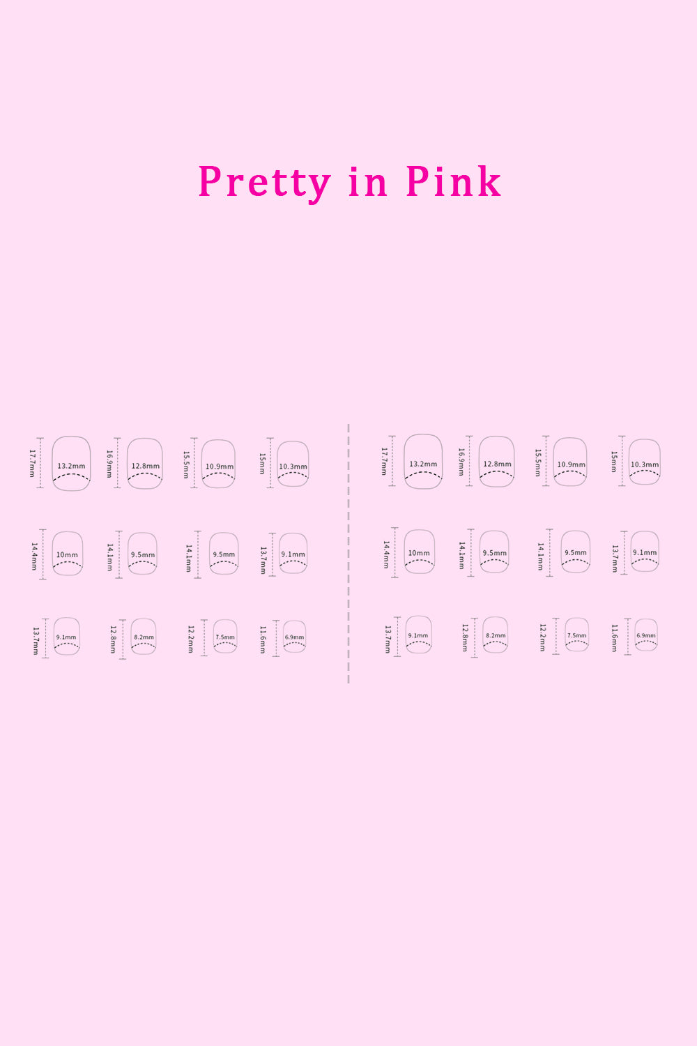 SO PINK BEAUTY Press On Nails 2 Packs MadreForte LLC