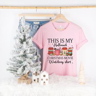 Hallmark Movie Watching Graphic Tee