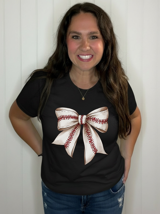 Baseball Bow Tee