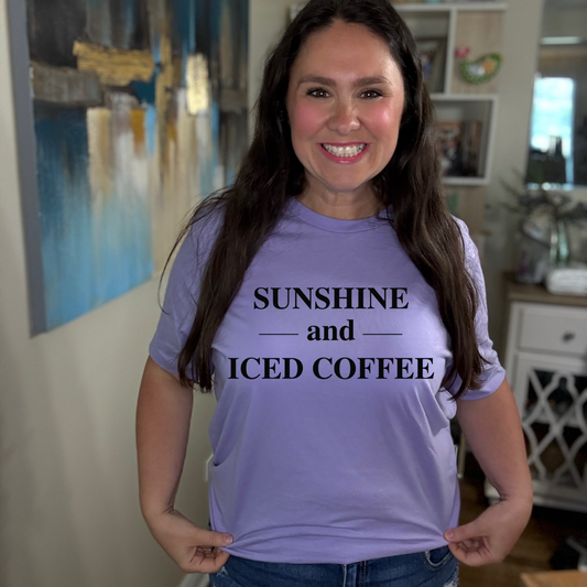 Sunshine & Coffee Tee