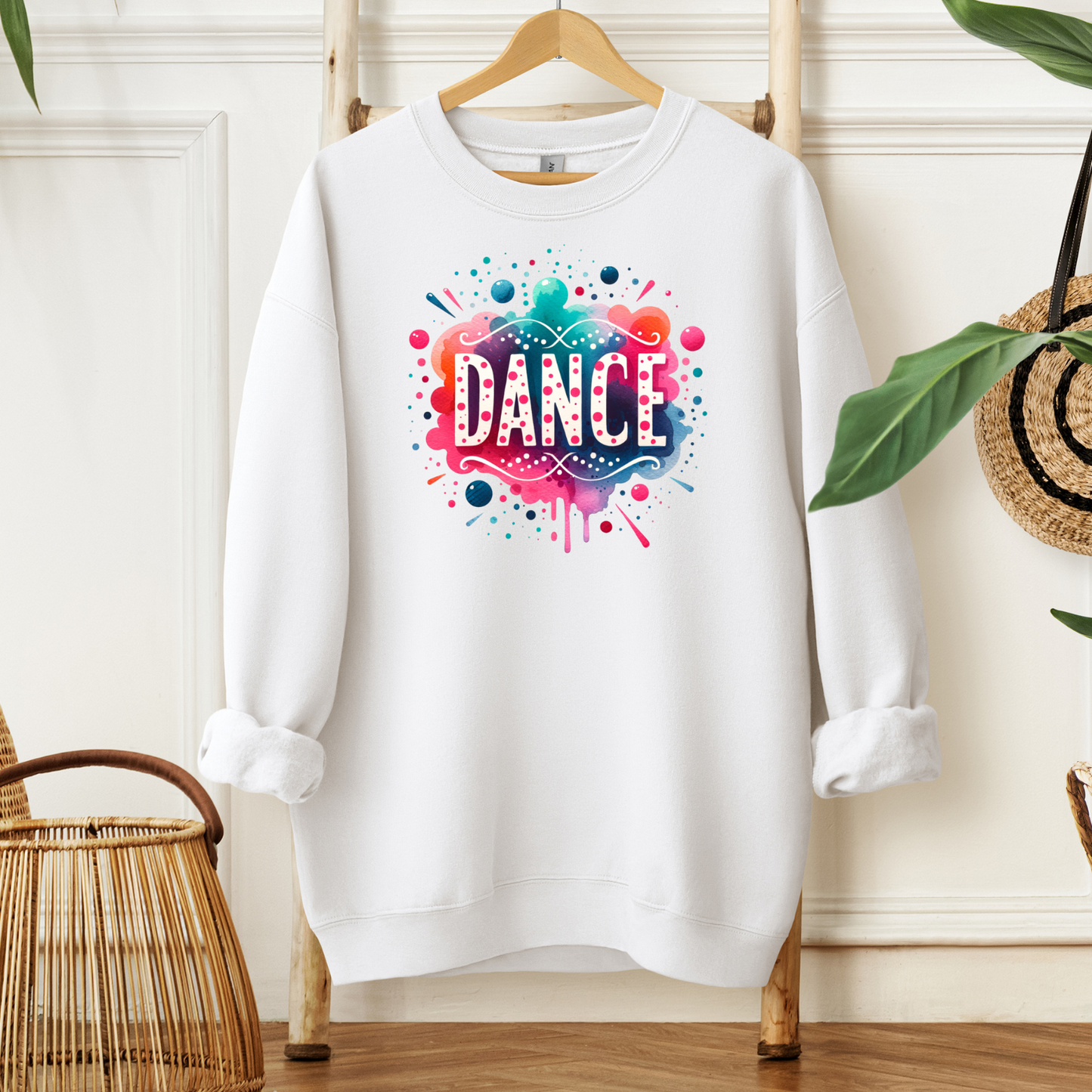 Dance Color Explosion | Sweatshirt or Hoodie MadreForte LLC