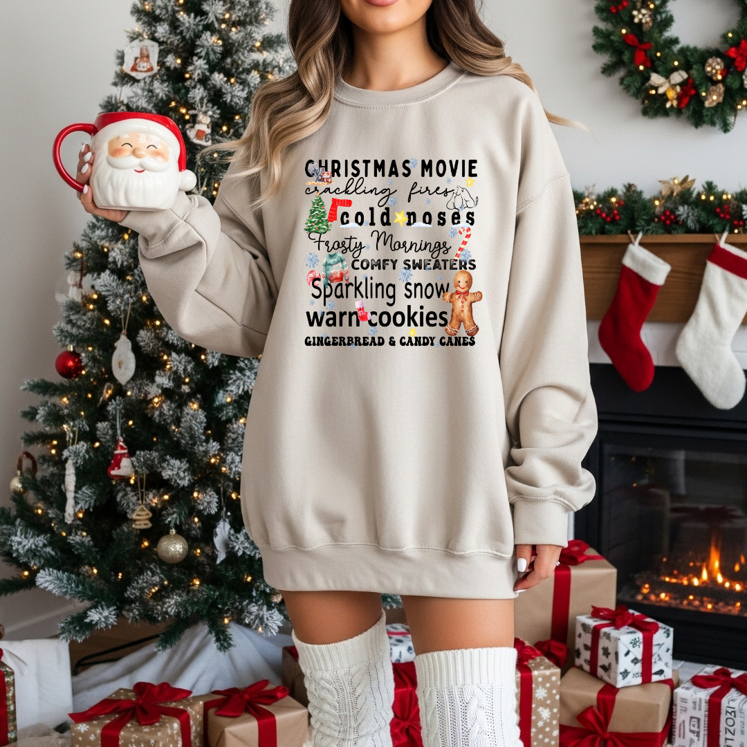 Favorite Christmas Things Sweatshirt