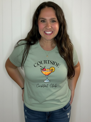 COURTSIDE Cocktail Club Tee