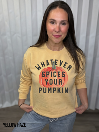 Whatever Spices Your Pumpkin Sweatshirt