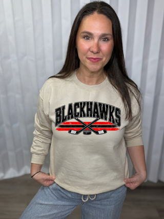 Blackhawks Hockey Graphic Sweatshirt