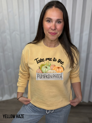 Take me to the Pumpkin Patch Sweatshirt