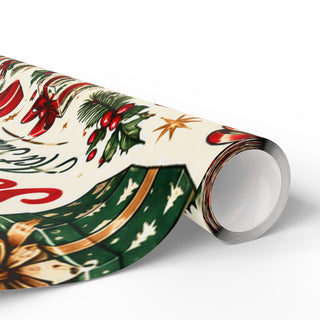 I bought you something act surpised Christmas Wrapping Paper